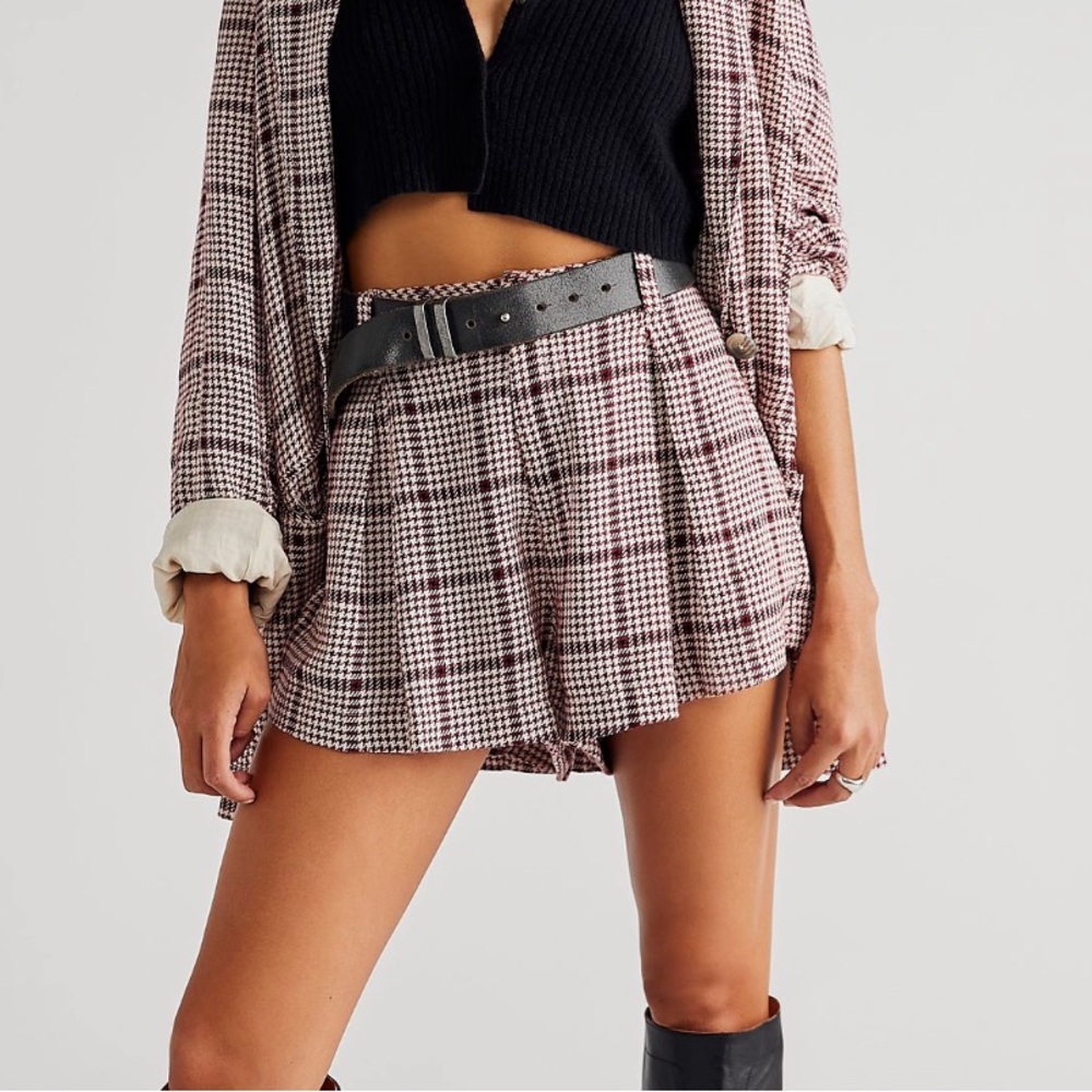Free people Kick Hem Trouser Shorts